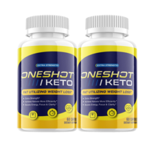 2 pack one shot keto pills  oneshot keto all natural dietary supplement  120 cap  1  thumb200
