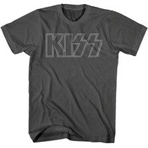 Kiss Classic Logo Men&#39;s T Shirt Glam Rock Band Album Concert Tour Merch - £22.06 GBP+