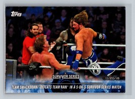 Team SmackDown Defeats Team Raw Survivor Series Match WWE Road To Wrestlemania - $1.99