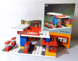 TENTE GASOLINERA ✱ Vintage TENTE Exin Classic Building Toy ~ 1976 ~ NOT ... - $49.49