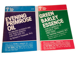 Green Barley Essence by Yoshihide Hagiwara 1986 &amp; Evening Primrose Set Of Books - £3.08 GBP