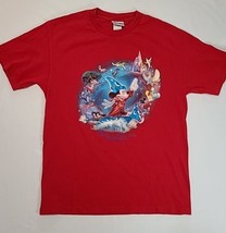 Walt Disney World Vintage T Shirt Adult Size Large Where Magic Lives Cha... - £19.46 GBP