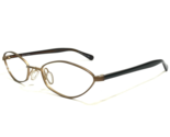 Paul Smith Eyeglasses Frames PM4028 5002 Mirmont Matte Gold Brown Wire 5... - £88.74 GBP
