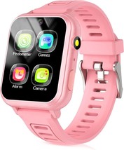 Kids Smart Watch, Long Battery Life Premium Metal Case Kids Watch (Pink) - £23.32 GBP