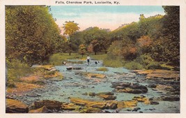 Louisville Kentucky ~ Chutes En Cherokee Park ~1920s Kyle Publ Carte Pos... - $8.02