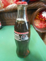 Collectible COCA COLA 8 oz.Bottle ...KENNY IRWIN    NASCAR.......- FREE ... - $19.39