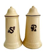 Pfaltzgraff Salt And Pepper Shakers MCM Vintage Ceramic Dinnerware 6&quot; SS - $41.01 CAD