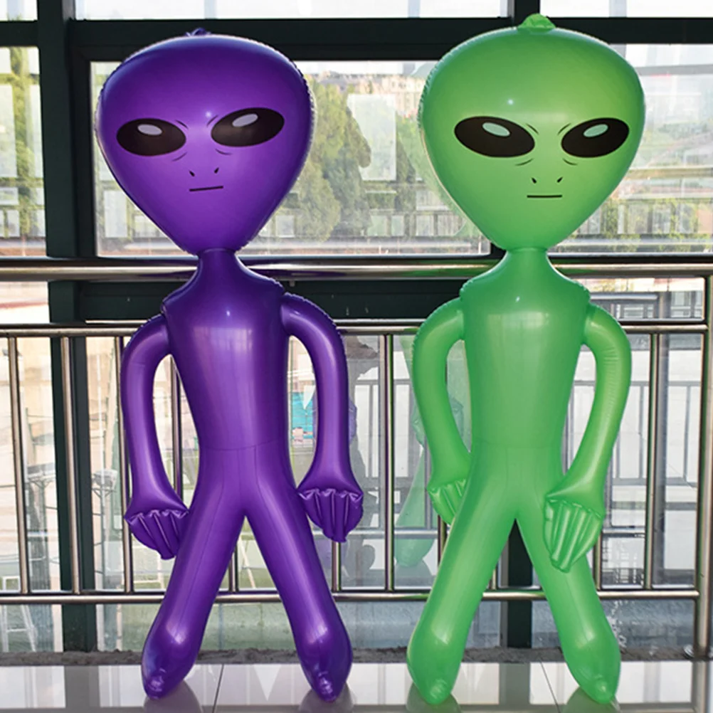 Alien Inflatable Halloween Decorations Party Blow Up Toy Inflate Model Props - £10.07 GBP+