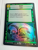 Star Wars Unlimited - EJECT  |  Speed to Light Carbonite FOIL - $2.97