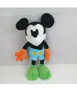 Disney Parks Authentic Original Colorful Poseable Mickey Mouse 13&quot; Plush - $33.94 CAD