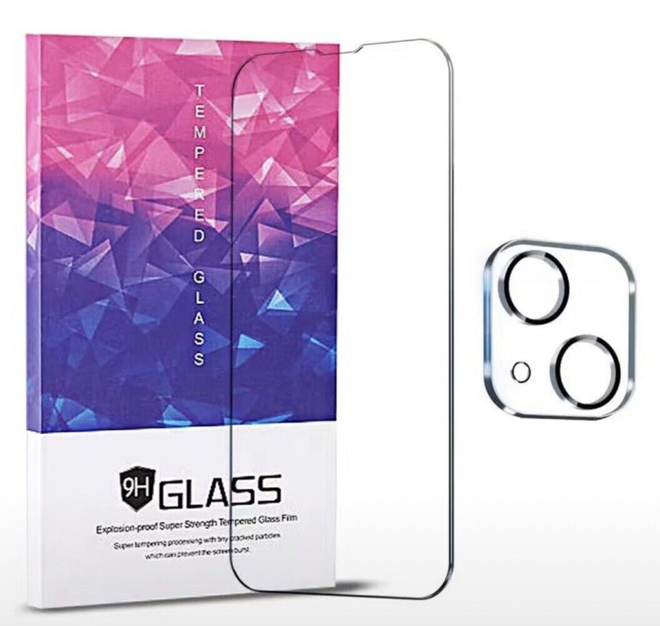 iPhone 14 Pro Lens Tempered Glass Screen &amp; Camera Protector Super Strength - $3.18