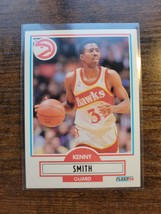 1990-1991 Fleer #4 Kenny Smith - Atlanta Hawks - NBA - Fresh Pull - £1.55 GBP