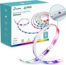 The Kasa Smart Led Light Strip, 50 Color Zones Rgbic, 16.4Ft Wi-Fi Led Strip, - £30.31 GBP