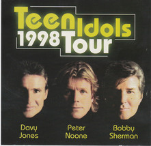 Teen Idols with Davy Jones from the Monkees Hard to find CD 1998 Tour - £15.98 GBP