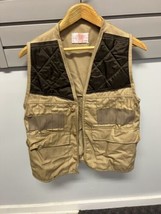 Vintage HUNTING VEST Best Brand M Jim Catfish Hunter SafTBak utility gam... - $190.20 MXN