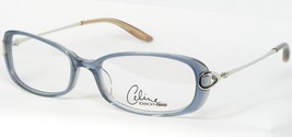 Celine Dion Eyes CD7005 C04 Glitter Blue Eyeglasses w/ Crystals 50-16-135mm - £61.46 GBP
