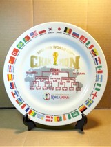 2002 Fifa World Cup Korea Japan Commemorative Plate (Tournament Schedule) - NIB - £50.96 GBP