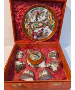 Miniature Chinese Hand Decorated Porcelain Tea Set - $662.38 MXN