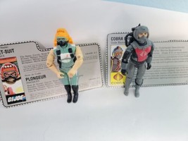 Vintage GI Joe Lot Eels And Wet Suit With File Cards And Backpacks Clean... - £48.85 GBP