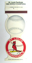 St. Louis Cardinals 1983 Schedule Baseball Sports Matchbook Cover 1982 W... - $1.75