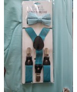 Kids London Bridge Suspender And Bow Tie Set Adjustable  - £5.35 GBP