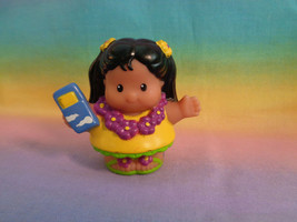 2008 Mattel Fisher Price Little People Tourist Girl Figure - $2.51