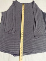 Lee Riders Shape Illusions Women’s Purple & White Stripes Long Sleeve Top Sz XL image 12