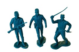 Louis Marx cowboy western toy soldier army men vtg 1960s sabre sword civil war 3 - £13.97 GBP
