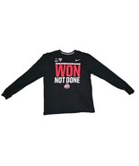 Nike Ohio State Shirt Mens XL Won Not Done 2015 Sugar Bowl Longsleeve - $19.77 CAD