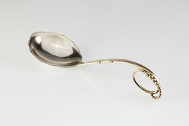 Georg Jensen Sterling Silver Berry Spoon #41 Nice Patina! 7.75&quot; Long - £538.52 GBP