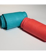 Matte Snake Skin Elaphe Carinata Snakeskin Hide  Leather Craft Supply 2 ... - $18.95+