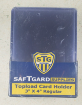 SafTGard STG  Trading Card Topload Card Holder 3X4 Regular - £19.02 GBP