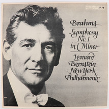 Brahms - Leonard Bernstein - Symphony No. 1 In C Minor Reissue LP Record MS 6202 - £8.75 GBP