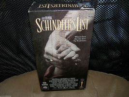 Schindler's List (VHS, 1997, 2-Tape Set) EUC - $22.50