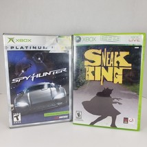 Lot Of 2 Microsoft Xbox Games: SpyHunter &amp; Sneak Ring Complete w/Manuals - £8.12 GBP
