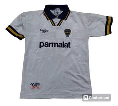 old  soccer  Jersey t-shirt Boca juniors Argentina  Olan Brand Size lady... - £38.33 GBP