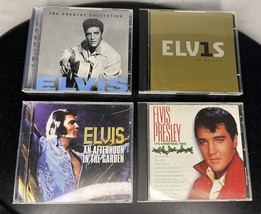 CD Lot X4 Elvis Presley 30 #1 Hits, Afternoon In The Garden, Christmas, ... - $25.00