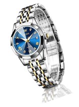 Ladies Casual Small Face Watch, Stainless Steel Band - $142.44
