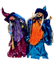 Ganz Vintage 90&#39;s Fiber Optic Cackling Light Up Eyes 22&quot; Halloween Witch... - €59,89 EUR