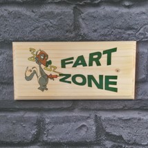 Fart Zone Plaque / Sign / Gift - Shed Home Funny Dad Father Grandad Son ... - $11.20