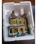 Dickens Collectables Christmas Village Victorian Building House VTG 1998 - $376.14 MXN