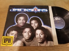 The Jacksons - Triumph - LP Record   VG+ G+ - £5.33 GBP