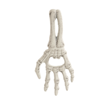 Gallerie Ii 6.8&#39;&#39; Cast Iron Skeleton Hand Bottle Opener Halloween Party Decor - £7.14 GBP