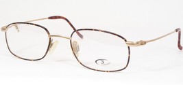 Vintage B+S 6017-30 Pale Gold /Tortoise Unique Rare Eyeglasses 51-20-140mm Italy - $49.50