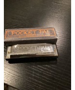NICE HOHNER POCKET PAL HARMONICA IN BOX - $93.36 MXN