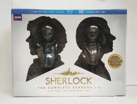 Sherlock: The Complete Seasons 1-3 Limited Edition Gift Set (Blu-ray + DVD) - £54.06 GBP