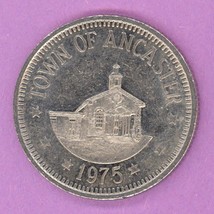 1975 Ancaster Ontario Municipal Trade Token or Trade Dollar Building Plow Nickel - £3.95 GBP