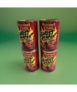 HOT Lot of 4 Cans Ltd. Ed. Hormel Ghost Reaper Worlds Hottest Chili w/Be... - $39.99