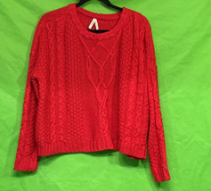 Mudd Women’s Sweater Red Size L - $14.99