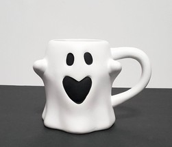 NEW Celebrate It Halloween Ghost Mug 5.5&quot; x 3.93&quot; x 3.3&quot; Ceramic - $16.99